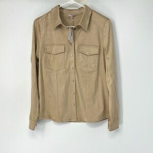 Esqualo NWT women’s size 6 jacket in sand